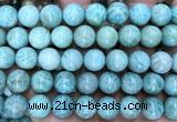 CAM1814 15 inches 12mm round amazonite gemstone beads
