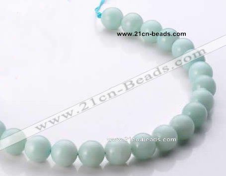 CAM20 15.5 inches 14mm natural amazonite round beads Wholesale