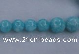 CAM372 15.5 inches 4mm - 10mm round mozambique amazonite beads