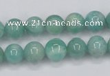 CAM402 15.5 inches 10mm round natural russian amazonite beads wholesale