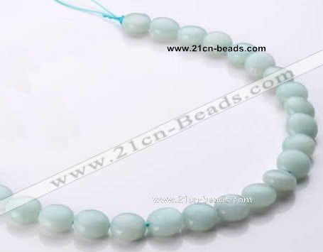 CAM58 12mm coin natural amazonite gemstone beads Wholesale