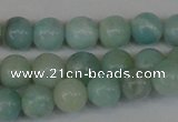 CAM616 15.5 inches 6mm round Chinese amazonite gemstone beads