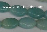 CAM622 15.5 inches 8*12mm oval Chinese amazonite gemstone beads