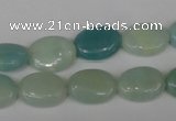 CAM623 15.5 inches 10*14mm oval Chinese amazonite gemstone beads