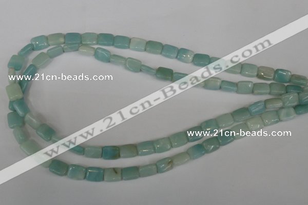 CAM628 15.5 inches 8*10mm rectangle Chinese amazonite gemstone beads