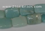 CAM630 15.5 inches 13*18mm rectangle Chinese amazonite gemstone beads