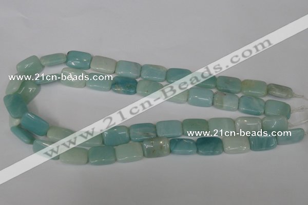 CAM630 15.5 inches 13*18mm rectangle Chinese amazonite gemstone beads