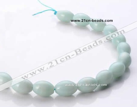 CAM65 13*18mm oval natural amazonite gemstone beads Wholesale