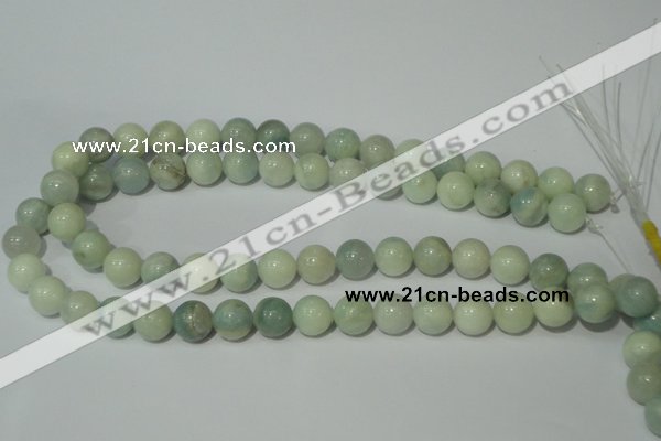 CAM703 15.5 inches 10mm round natural amazonite gemstone beads