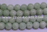 CAM752 15.5 inches 8mm round natural amazonite gemstone beads