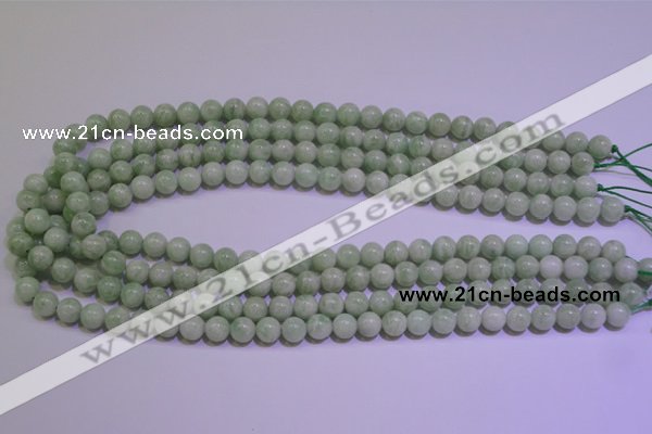 CAM752 15.5 inches 8mm round natural amazonite gemstone beads