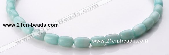 CAM77 8*12mm tube natural amazonite gemstone beads Wholesale