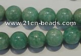 CAM805 15.5 inches 12mm round Brazilian amazonite beads wholesale