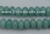 CAM910 15.5 inches 6*10mm rondelle amazonite gemstone beads wholesale