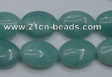 CAM925 15.5 inches 13*18mm oval amazonite gemstone beads wholesale