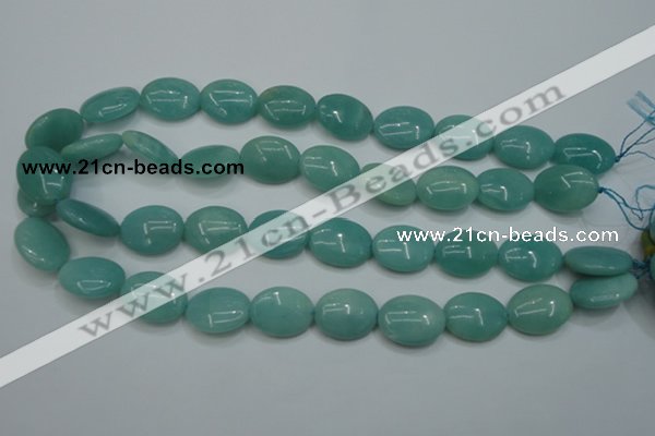 CAM926 15.5 inches 15*20mm oval amazonite gemstone beads wholesale