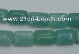 CAM932 15.5 inches 10*14mm rectangle amazonite gemstone beads