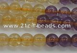 CAN102 15.5 inches 6mm round ametrine beads wholesale