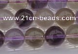 CAN169 15.5 inches 12mm round natural ametrine beads wholesale