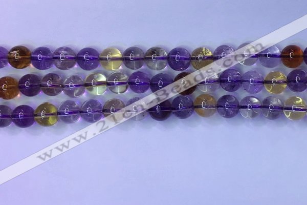 CAN221 15.5 inches 8mm round ametrine gemstone beads wholesale