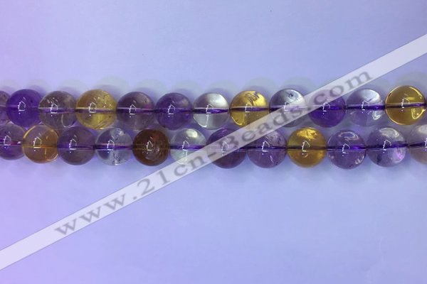 CAN222 15.5 inches 10mm round ametrine gemstone beads wholesale