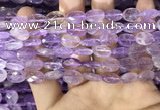 CAN235 15.5 inches 8*12mm faceted oval ametrine beads wholesale