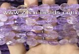 CAN236 15.5 inches 10*14mm faceted oval ametrine beads wholesale