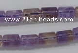 CAN27 15.5 inches 8*12mm column natural ametrine gemstone beads