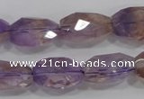 CAN29 15.5 inches 15*20mm faceted nugget natural ametrine beads