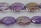 CAN33 15.5 inches 13*18mm faceted oval natural ametrine beads