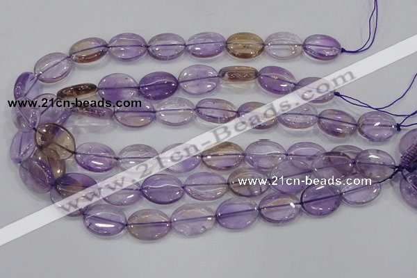 CAN50 15.5 inches 15*20mm oval natural ametrine gemstone beads