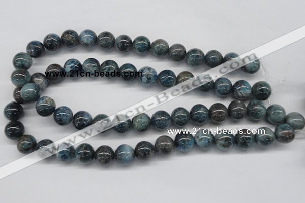 CAP07 15.5 inches 14mm round apatite gemstone beads wholesale