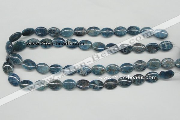 CAP09 15.5 inches 12*16mm oval apatite gemstone beads wholesale