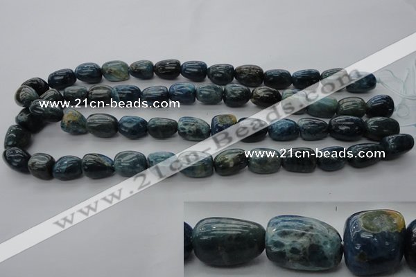 CAP315 15.5 inches 10*14mm nuggets natural apatite gemstone beads