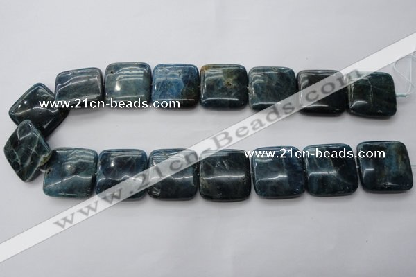 CAP357 15.5 inches 25*25mm square natural apatite gemstone beads