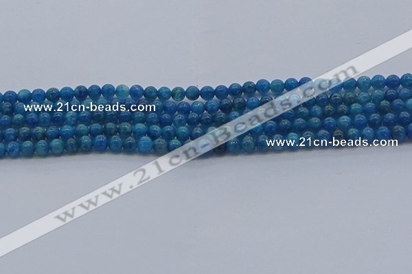 CAP360 15.5 inches 4mm round apatite gemstone beads wholesale