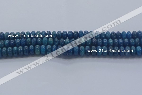 CAP370 15.5 inches 5*8mm rondelle apatite gemstone beads