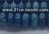 CAP371 15.5 inches 6*10mm rondelle apatite gemstone beads