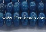 CAP372 15.5 inches 7*12mm rondelle apatite gemstone beads