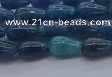 CAP375 15.5 inches 6*10mm teardrop apatite gemstone beads