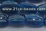 CAP386 15.5 inches 10*14mm rectangle apatite gemstone beads