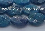 CAP390 15.5 inches 10*14mm faceted oval apatite gemstone beads