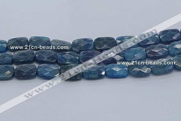 CAP398 15.5 inches 13*18mm faceted rectangle apatite gemstone beads