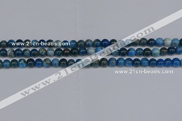 CAP411 15.5 inches 6mm round apatite gemstone beads wholesale