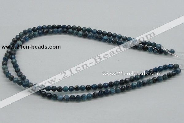 CAP52 15.5 inches 6mm round dyed apatite gemstone beads wholesale