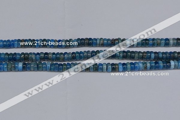 CAP526 15.5 inches 3*5mm rondelle apatite gemstone beads