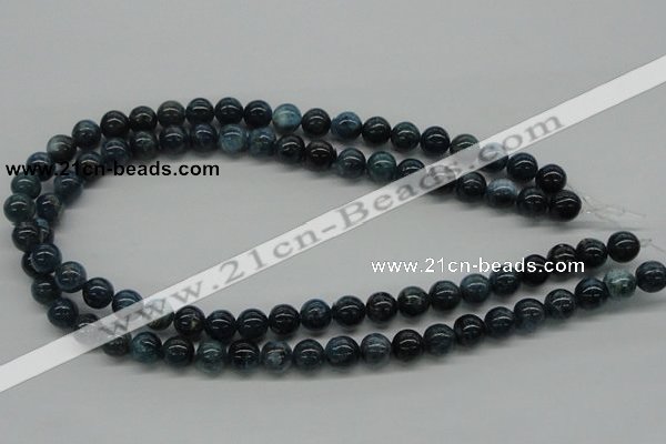 CAP54 15.5 inches 10mm round dyed apatite gemstone beads wholesale