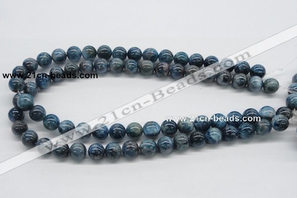 CAP55 15.5 inches 12mm round dyed apatite gemstone beads wholesale