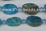 CAP550 15.5 inches 8*12mm oval apatite gemstone beads