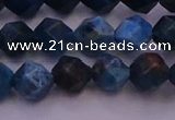 CAP562 15.5 inches 8mm faceted nuggets apatite gemstone beads